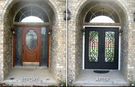 Door Before After